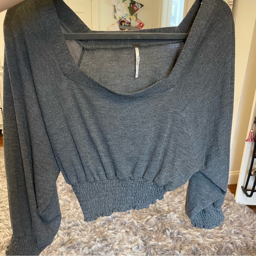 Free People Off the Shoulder Top